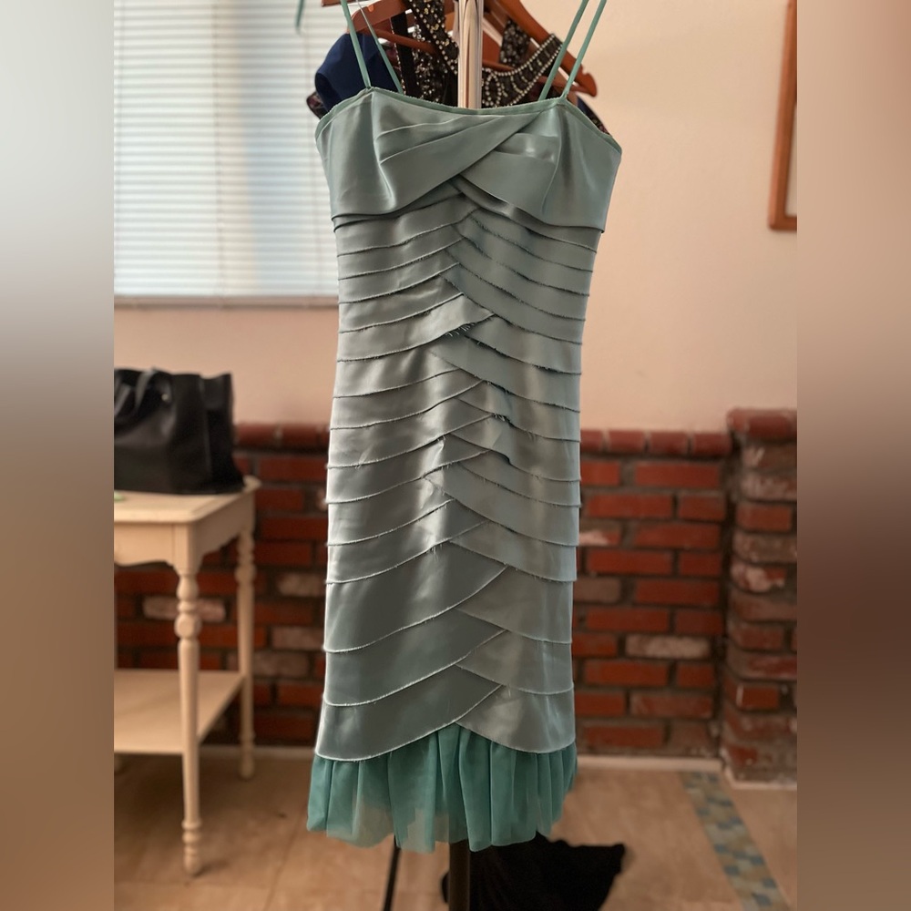Y2K mermaid dress from BCBGMaxAzria